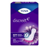 TENA Discreet Maxi Night - 6 gouttes - Protection femme