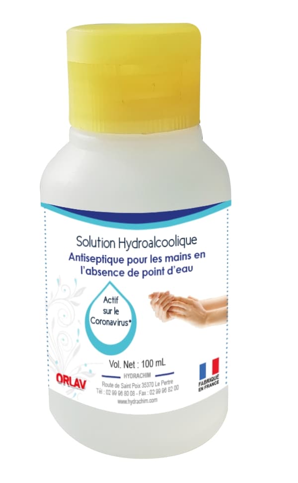 ORLAV - Solution hydroalcoolique - 16x100 mL -313110016