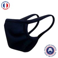 UNS1 100 lavages - Masque bleu marine fabriqué en France