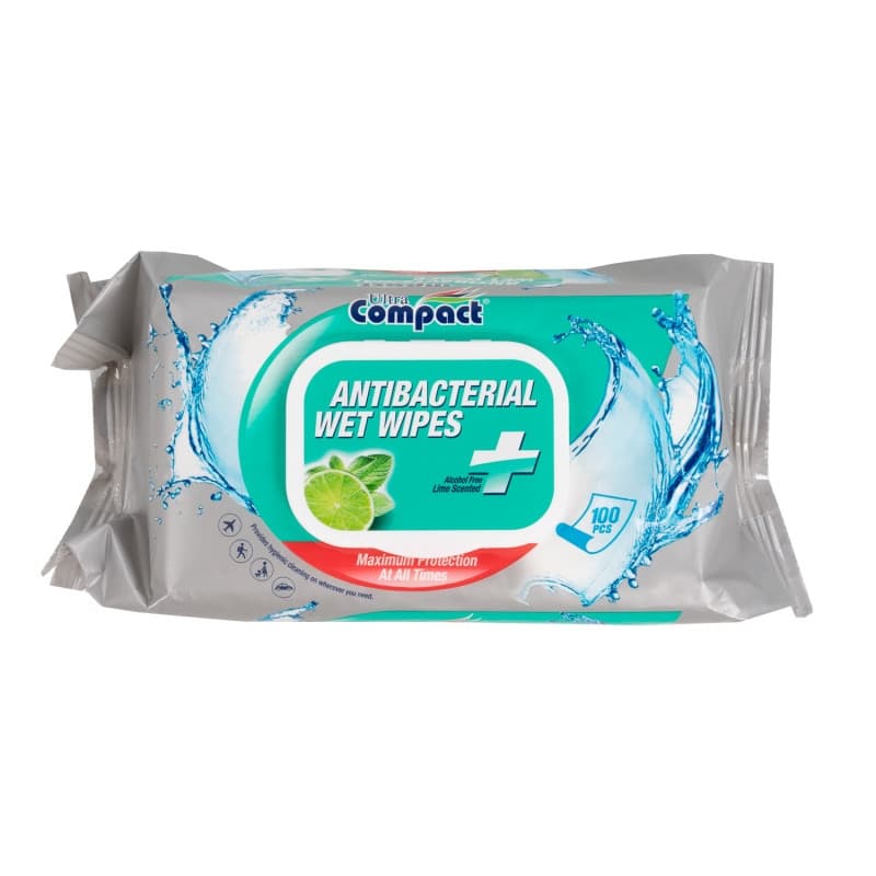 Lingettes nettoyantes et désinfectantes Aseptonet Paquet de 100 lingettes