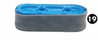 Filtre à air adaptable Honda 17211ZE7W02 - 48X175X 60 mm