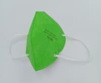 Masque FFP2 CE (EN149:2001 + A12009 ) - Vert - Boite de 10 pièces