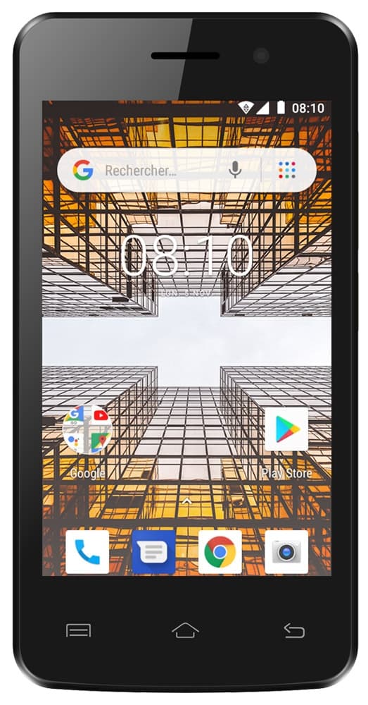 Konrow City - 3G - Android 8.1 - Écran 4'' - 8Go, 1Go RAM - Rouge