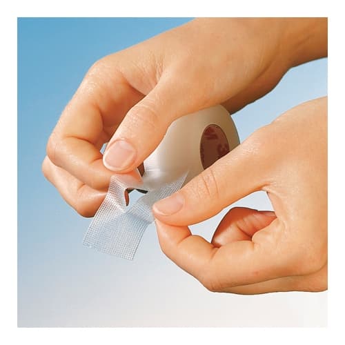 Sparadrap TRANSPORE 1,25cmx9,14m en rouleau