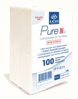 Compresses non tissée non stérile 40g-7,5x7,5cm-Cart50x100pcs