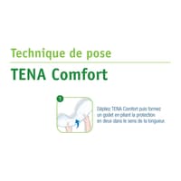 TENA Comfort ProSkin Maxi - 8 gouttes - Protections anatomiques
