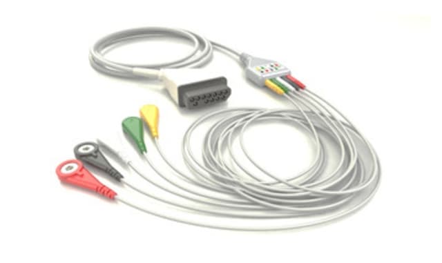 Cable patient ECG pour Cardiomate®