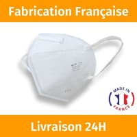 Masque FFP2 Français (149:2001 + A1:2009) - Made In France 🇫🇷 - Unir