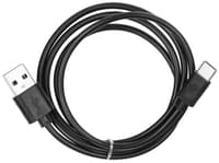 Câble Data Micro USB Type C - 1m - Noir (Compatible, En Vrac)