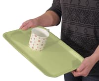 Plateau anti- dérapant