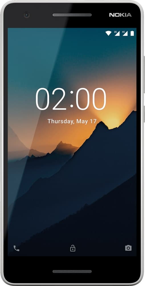 Nokia 2.1 - Double Sim - Gris / Argent