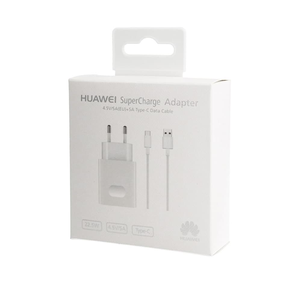Huawei AP-81 - Chargeur Complet (Adaptateur Secteur USB 2A, Câble USB Type-C 1m) - Original, Blister