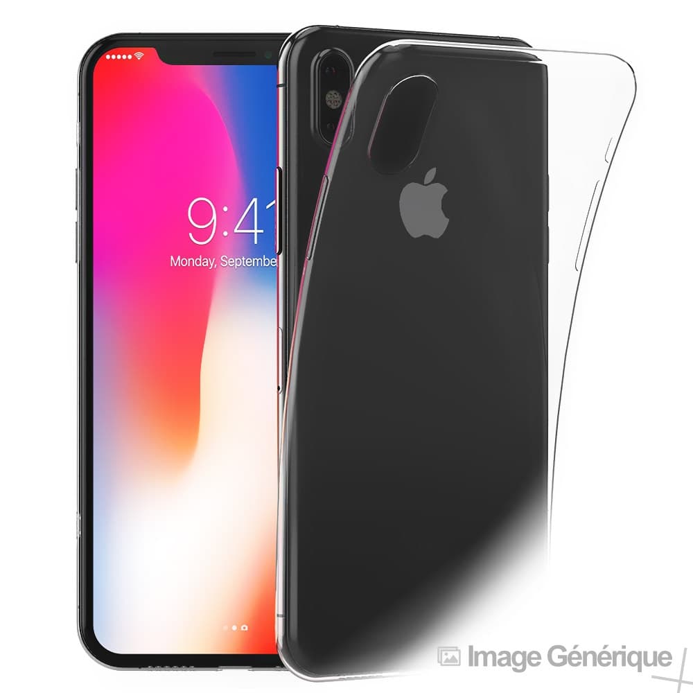 Coque Silicone pour iPhone® 16 - Transparente