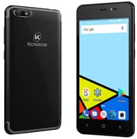 Konrow Easy Feel - Android 7.0 - 4G - Ecran 5'' - Double Sim - 16Go, 1Go RAM - Noir