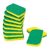 VILEDA - Eponge pur active verte - Lot de 10