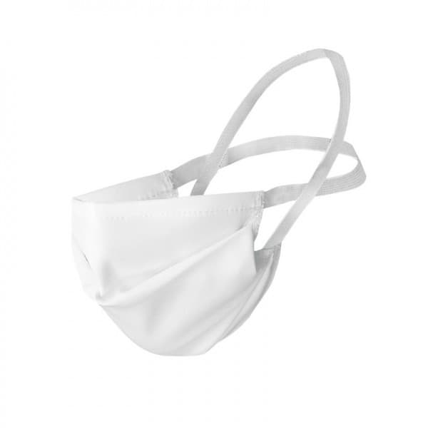 Masque blanc lavable en tissu AFNOR 50 lavages