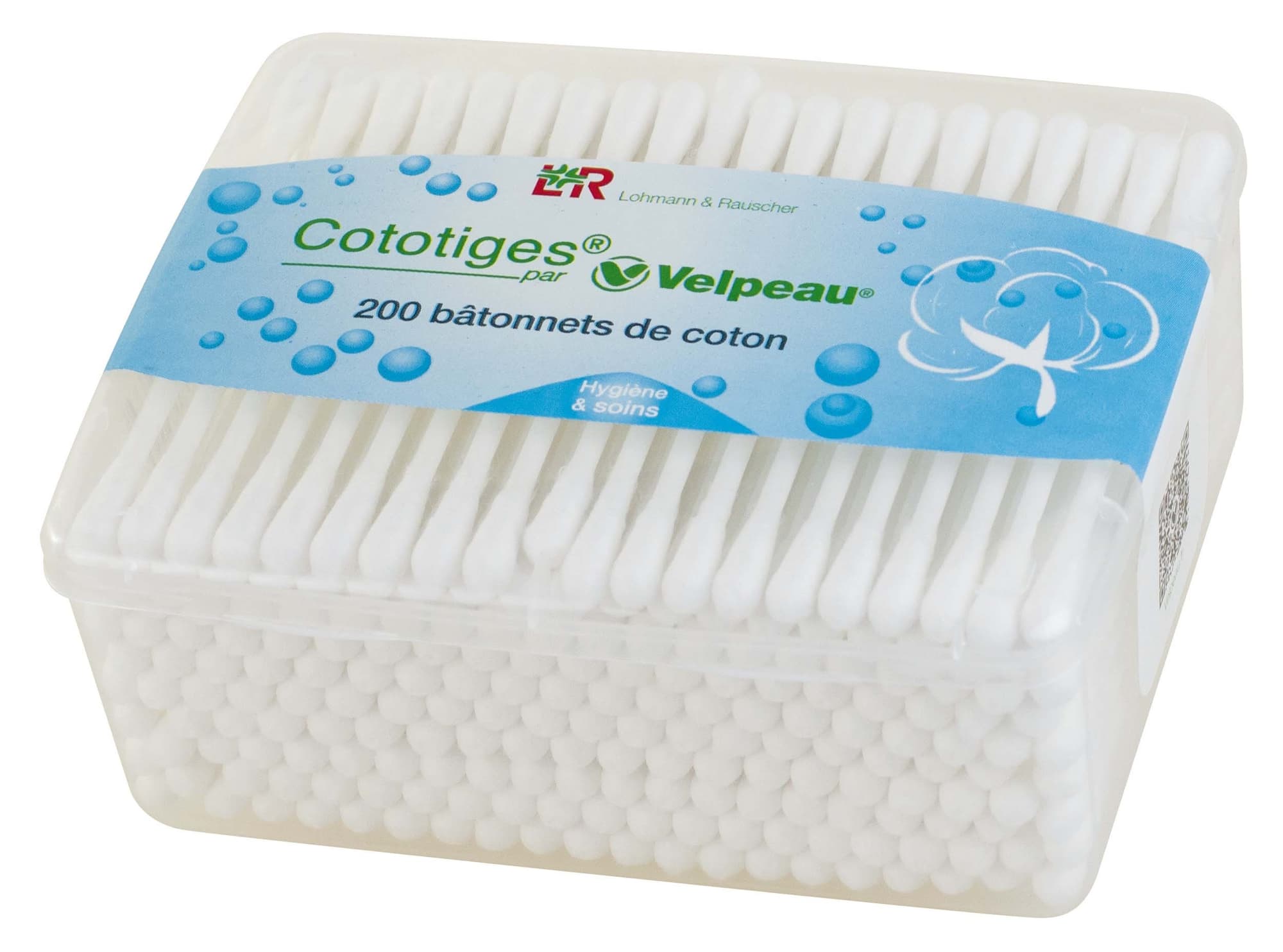 Coton Tige Boîte Plast