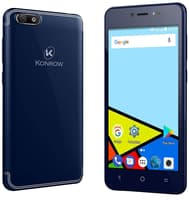 Konrow Easy Feel - Android 7.0 - 4G - Ecran 5'' - Double Sim - 16Go, 1Go RAM - Bleu