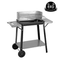 Barbecue à Charbon avec Roues et Plateaux BBQ Classics