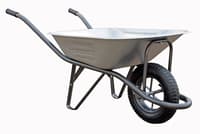 Brouette 90 Litres Galvanisé, Charge 130 KG - Assemblée