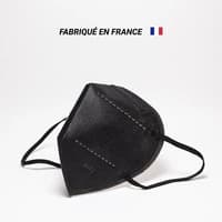 Masque FFP2 Noir Français (149:2001 + A1:2009 ) - Made In France 🇫🇷