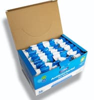 Paquets de Lingettes humides antibactériennes (15 lingettes par paquet) - pack de 36 sachets