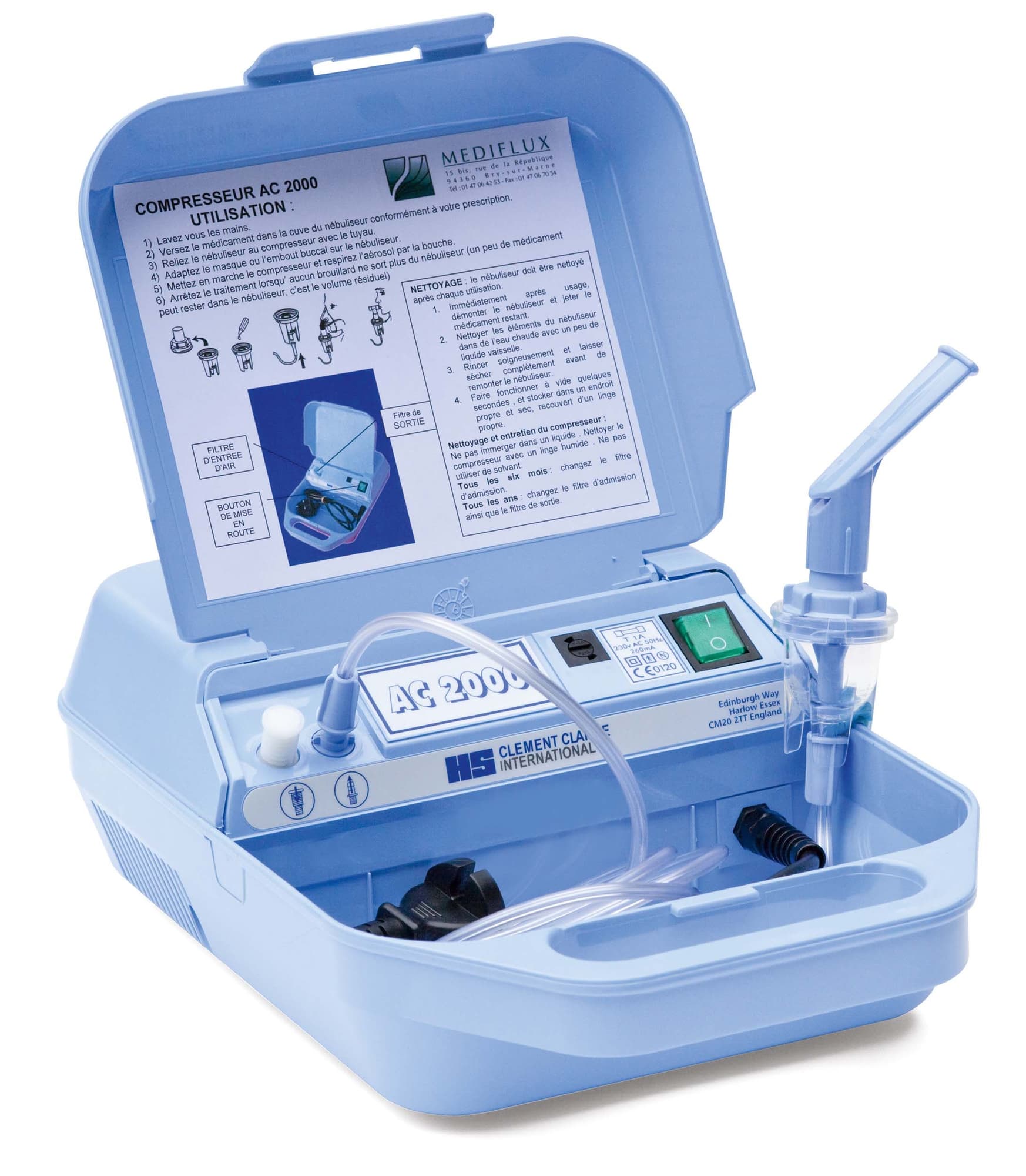 Compresseur Nébuliseur AC 200