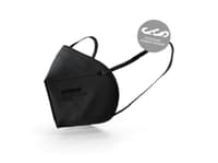 Masque FFP2 CE (EN149:2001 + A12009 ) - Noir- DMM Europe - Attache tête inclus - Boite de 20 pièces