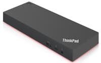 Lenovo 40AN0135EU station d'accueil Avec fil Thunderbolt 3 Noir, Rouge