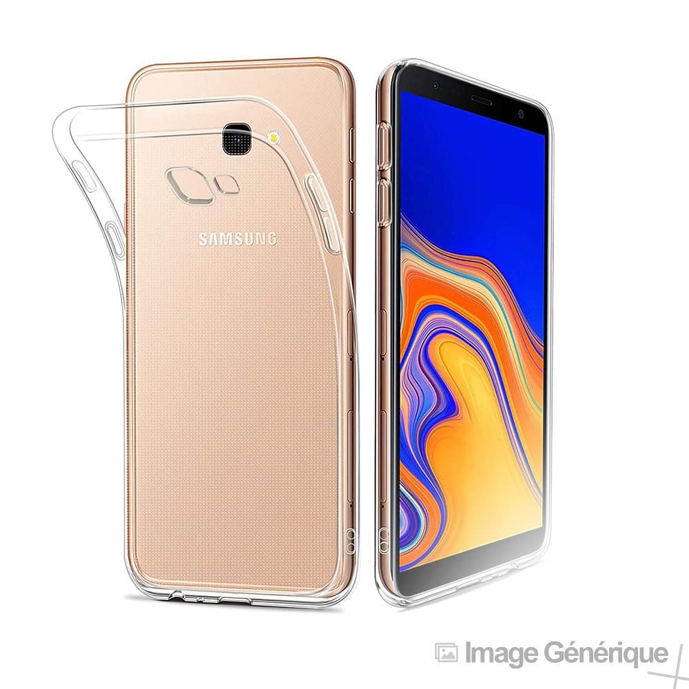 Coque Silicone Transparente pour Samsung Galaxy J4 Plus