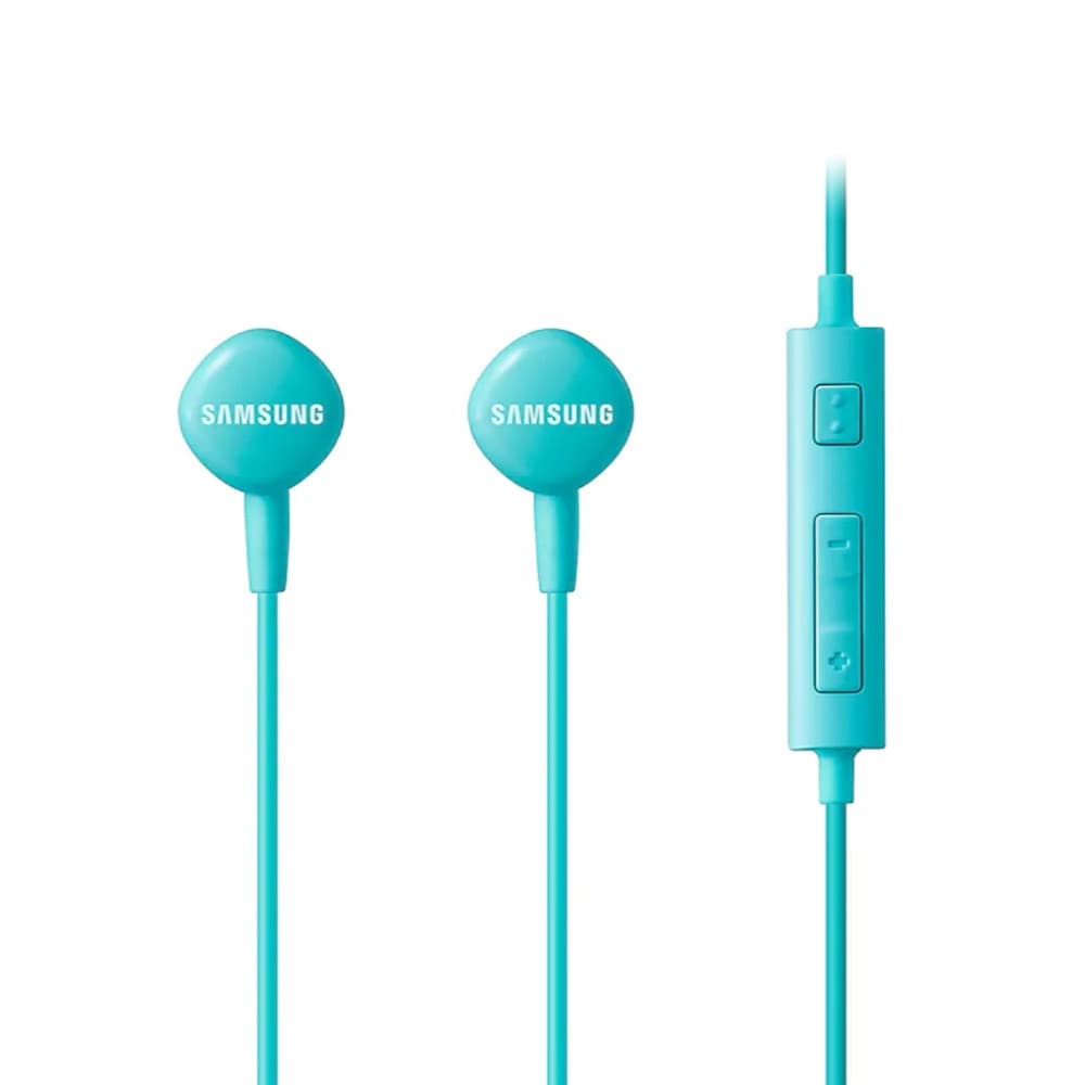 Samsung EO-HS1303LE - Écouteurs Intra-Auriculaire - Prise Jack 3.5 - Télécommande - Bleu (Emballage Originale)