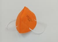 Masque FFP2 CE (EN149:2001 + A12009 ) - Orange - Boite de 10 pièces