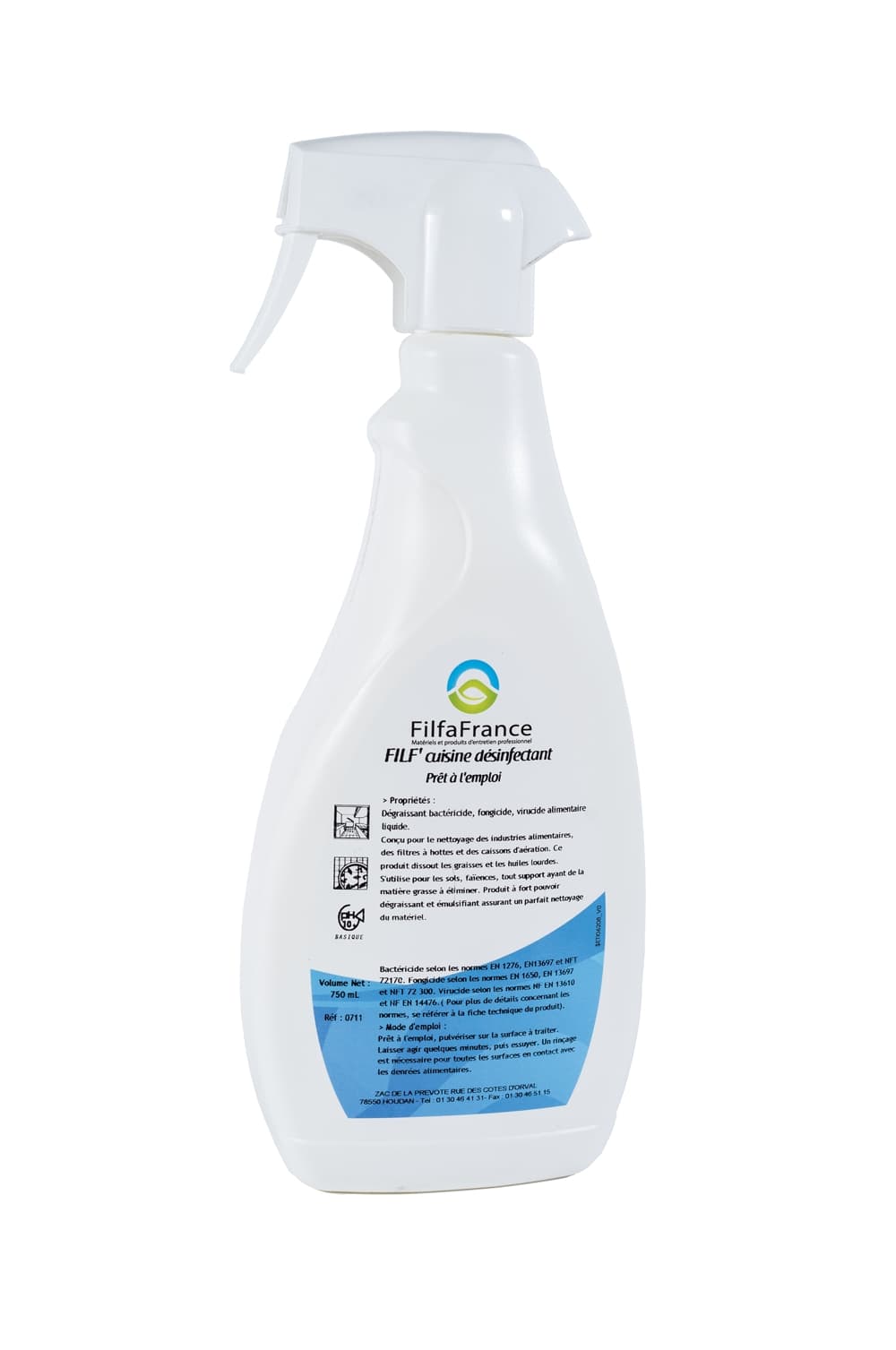 FILFA FRANCE - Filf' Cuisine désinfectant DDM - 0711 - 750mL