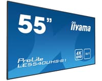 iiyama LE5540UHS-B1 affichage de messages 138,7 cm (54.6") LED 4K Ultra HD Noir