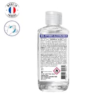 Gel hydroalcoolique 100ml à l'Aloé Vera-EN14476-antibactérien pour les mains-désinfecte 99% des bactéries(carton de 19 flacons)