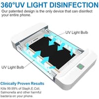 Stérilisateur UV - Boitier de stérilisation pour téléphone