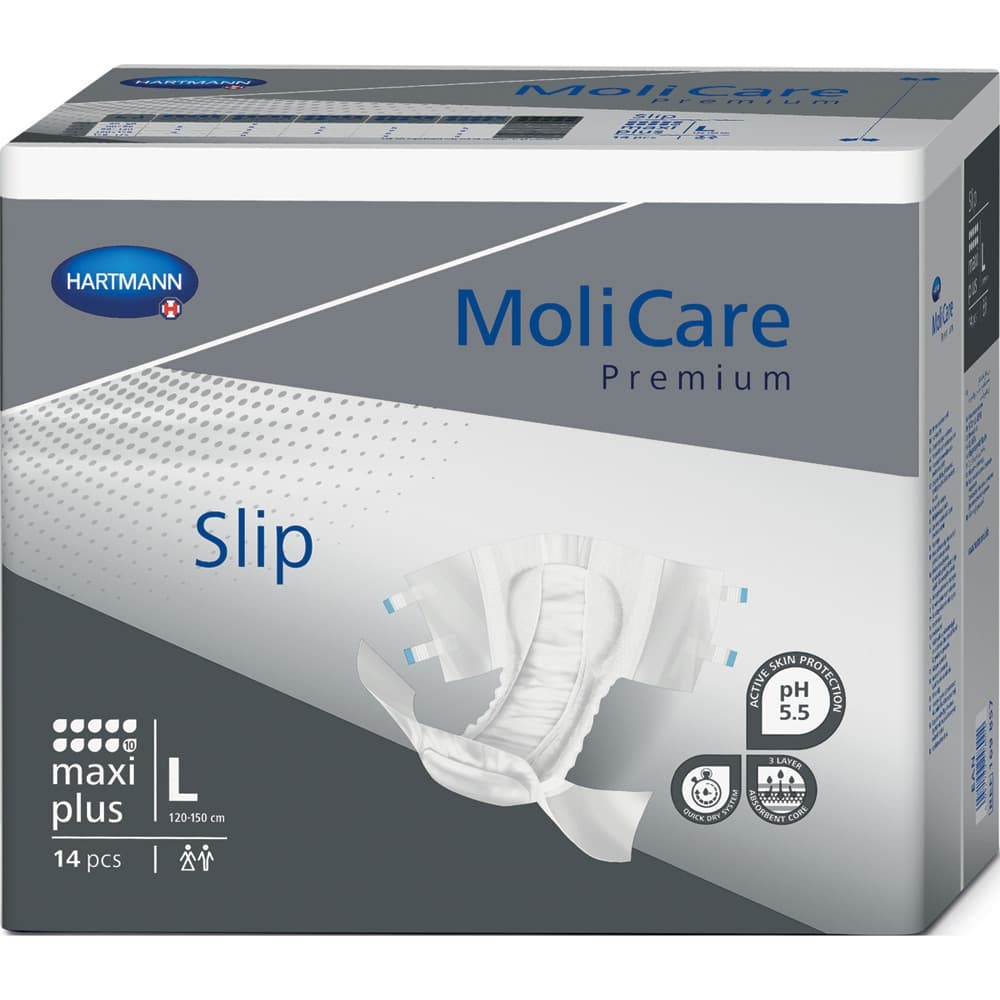 MoliCare Premium Slip Maxi Plus 10 Gouttes - Taille L - Changes complets