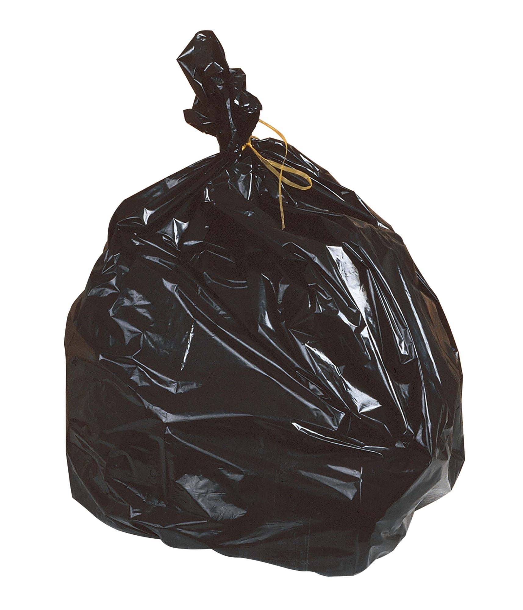 Sac Poubelle 100L Noir PE Lineaire Vierge - Odero