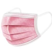 Masque chirurgical Type IIR (BFE>98%) EN14683:2019 - Couleur Rose