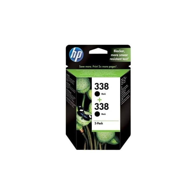 Cartouche HP 338 XL 338XL Noir compatible x2 NOPAN-INK