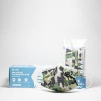 Masques chirurgicaux Type 2R (BFE>98%) masque EN14683:2019 - Made in France - Camouflage Militaire