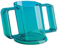 Verre Handicup à Couvercle Vert
