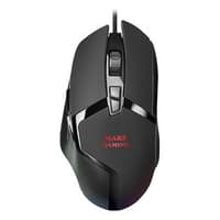Souris Gaming avec LED Mars Gaming MMGX RGB 10000 dpi 60 ips Noir