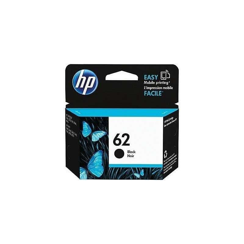 HP 62 noir Cartouche d'encre d'origine - C2P04AN