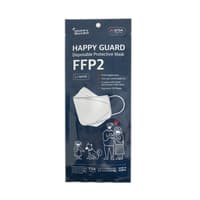 150 Masques FFP2 CE - norme EN149:2001+A1:2009 - 3 Boîtes de 50 - sachet individuel stérile - Happy Guard