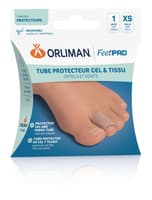 Tube Protecteur Gel Tissu Doigt Taille XS Ø20mm FEETPAD