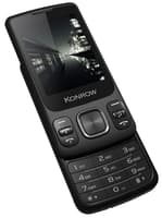 Konrow Slider - Téléphone Coulissant - Ecran 2.4'' - Double Sim - Noir