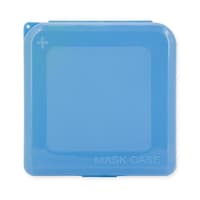 Boîte de rangement pour masque personnalisable bleu