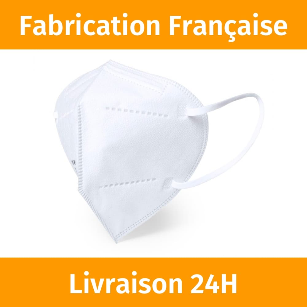 Masque FFP2 Français (149:2001 + A1:2009) - Made In France 🇫🇷