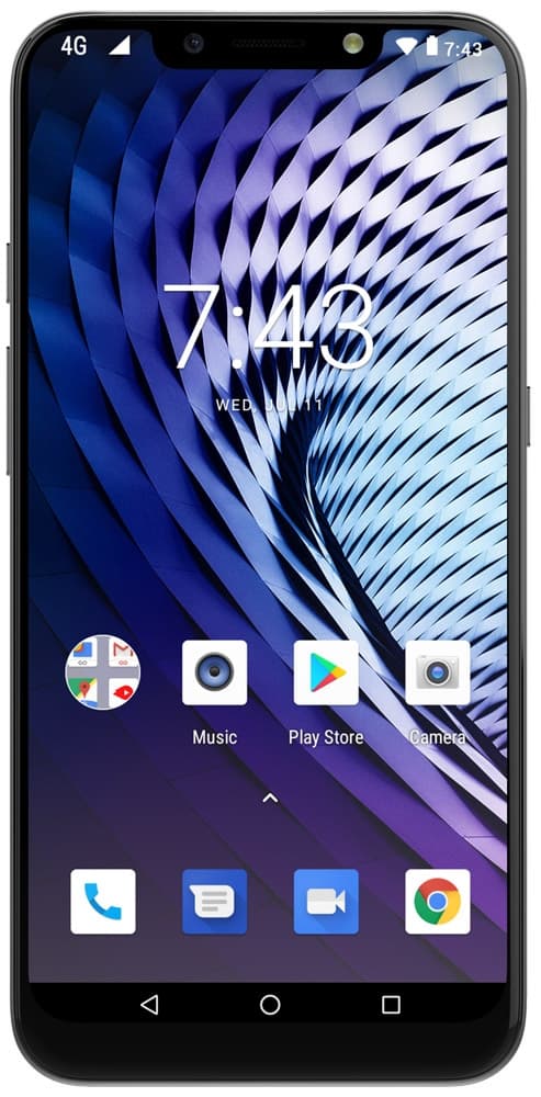 Konrow Sky Plus - Android 8.1 - 4G - Écran 6.2'' - 32Go, 3Go RAM - Noir